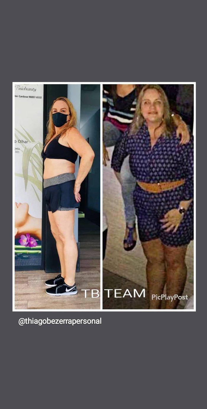 Antes e depois - aluno TB Team 11
